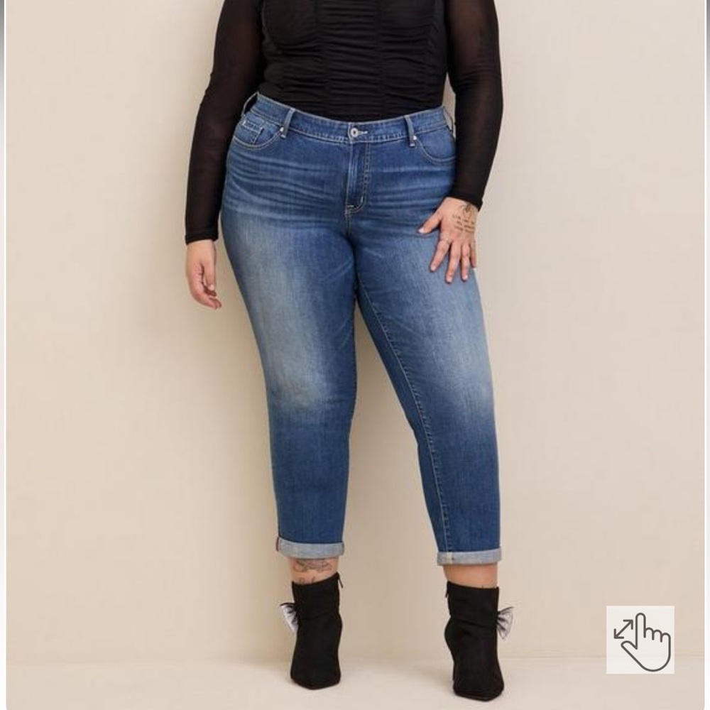 🟣 Final Sale 🟣 Torrid Boyfriend Straight Vintage Stretch 20XT
